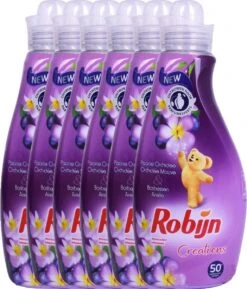 Robijn Creations Wasverzachter VOORDEELVERPAKKING 6X 1,25L. 300 Wasbeurten "Paarse Orchidee & Bosbessen" 7 Robijn Creations Wasverzachter VOORDEELVERPAKKING 6X 1,25L. 300 Wasbeurten "Paarse Orchidee & Bosbessen" -Dagelijkse Benodigdheden Winkel 1027x1200 2