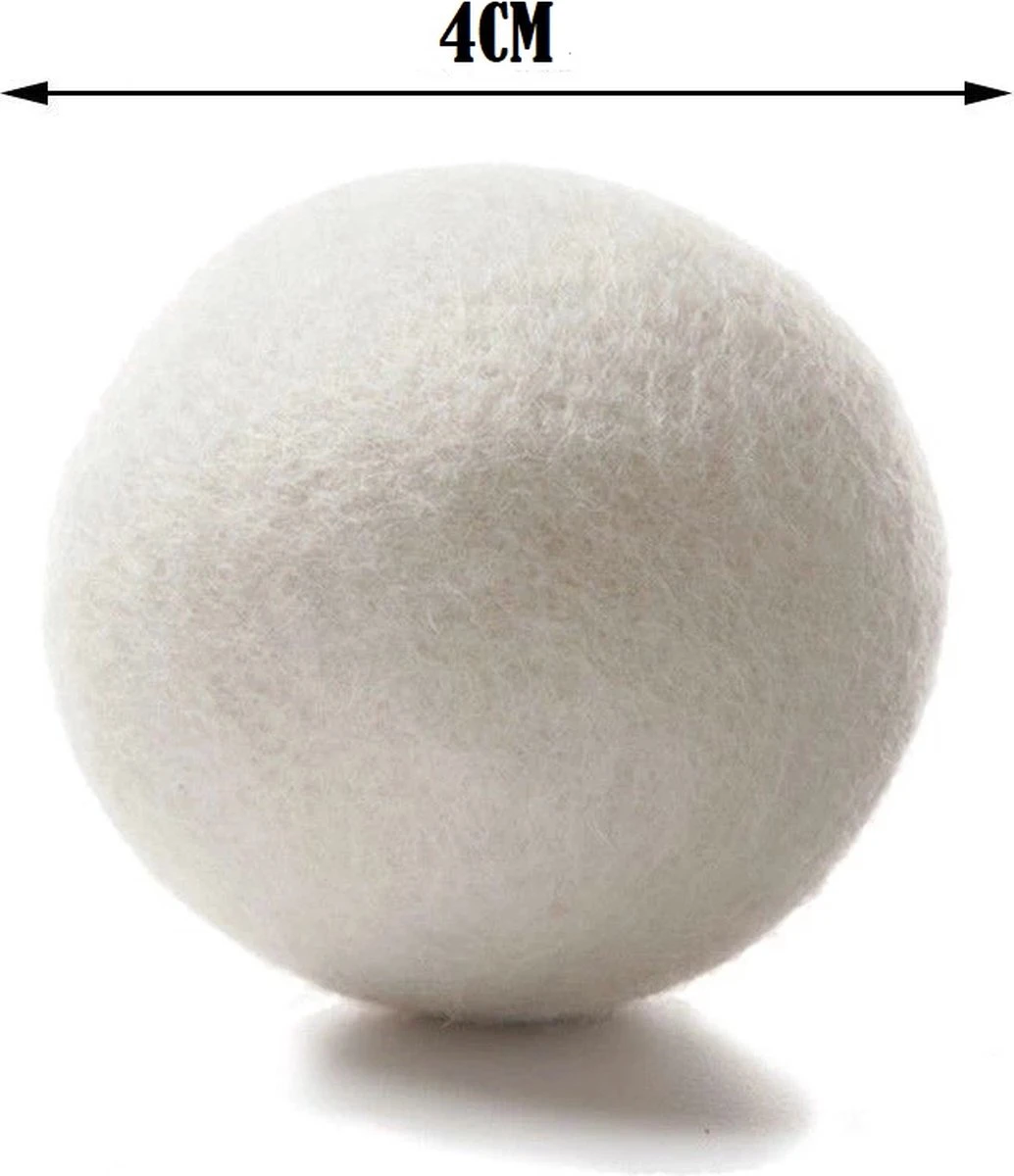 UsefullProducts Drogerballen - Wasbollen - Droogbollen - Wasdrogerballen - Energiebesparende Producten - 6 Stuks - 4CM 4 UsefullProducts Drogerballen - Wasbollen - Droogbollen - Wasdrogerballen - Energiebesparende Producten - 6 Stuks - 4CM - Afbeelding 2