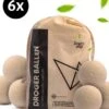 Drogerballen - Droogballen - Wasdrogerballen - Dryerballs - 6 Stuks - XL Formaat - Wol - Set 2 Drogerballen - Droogballen - Wasdrogerballen - Dryerballs - 6 Stuks - XL Formaat - Wol - Set -Dagelijkse Benodigdheden Winkel 1047x1200 2