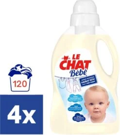 Le Chat Baby Vloeibaar Wasmiddel - 4 X 30 (120 Wasbeurten)