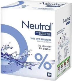 Neutral 0% Wit Parfumvrij Waspoeder - 45 Wasbeurten - Wasmiddel 35 Neutral 0% Wit Parfumvrij Waspoeder - 45 Wasbeurten - Wasmiddel -Dagelijkse Benodigdheden Winkel 1073x1200