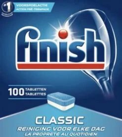 Finish Classic Regular Vaatwastabletten - 100 Stuks -Dagelijkse Benodigdheden Winkel 1075x1200