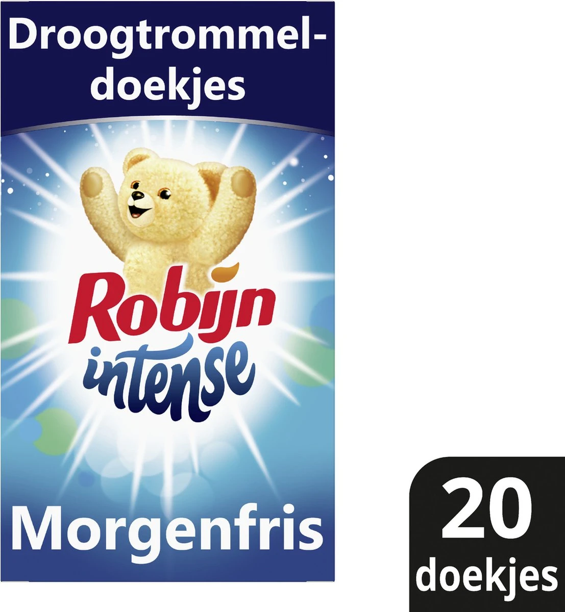 Robijn Droogtrommeldoekjes Intense 20 Stuks 3 Robijn Droogtrommeldoekjes Intense 20 Stuks