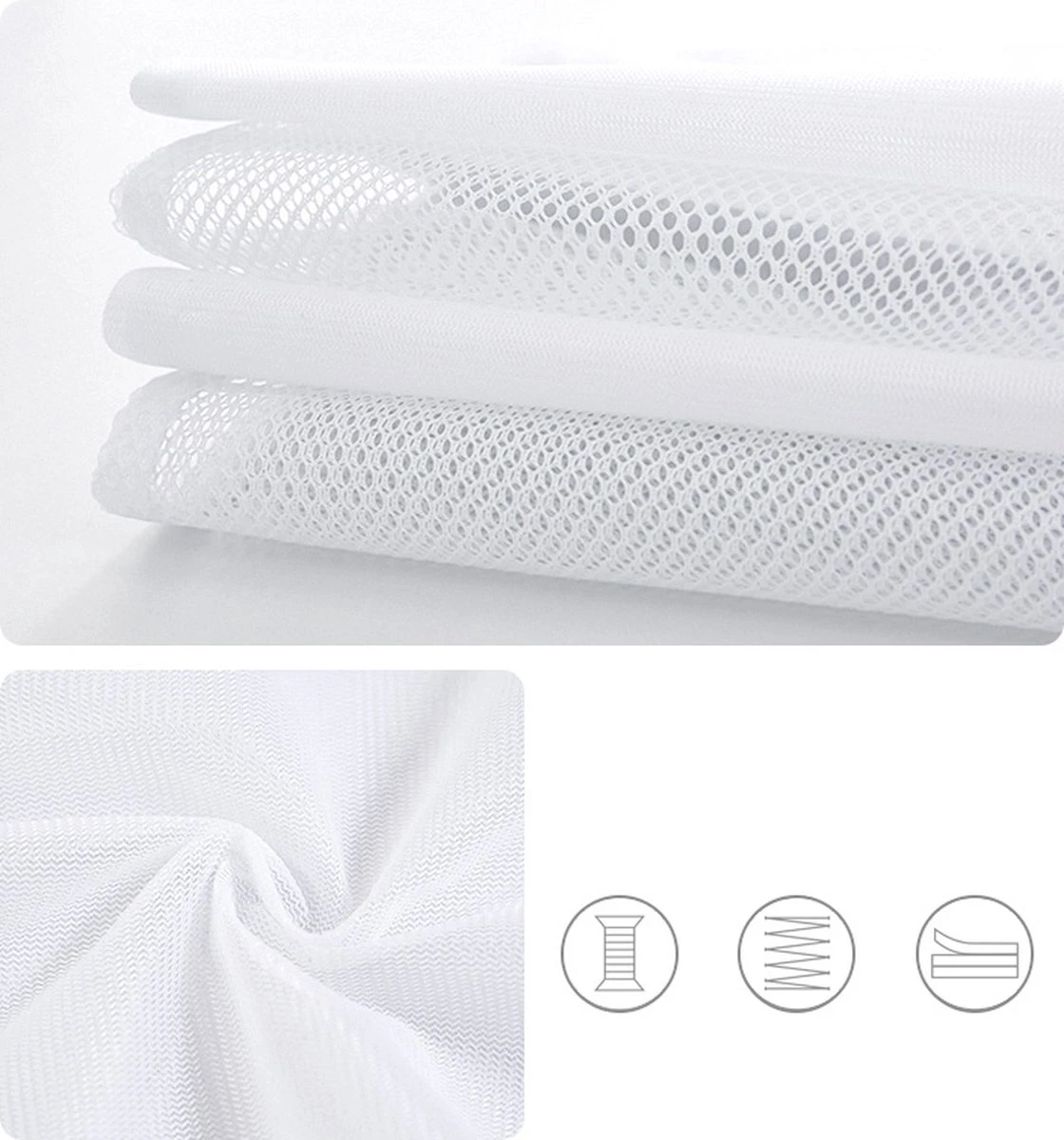 Product Depot Waszakken Voor Wasgoed - Waszak - Waszakje Lingerie - Wastas - Set Van 8 9 Product Depot Waszakken Voor Wasgoed - Waszak - Waszakje Lingerie - Wastas - Set Van 8 - Afbeelding 7