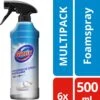 Glorix Hygiënische Badkamer Foamspray - 6 X 500 Ml - Voordeelverpakking 1 Glorix Hygiënische Badkamer Foamspray - 6 X 500 Ml - Voordeelverpakking -Dagelijkse Benodigdheden Winkel 1121x1200