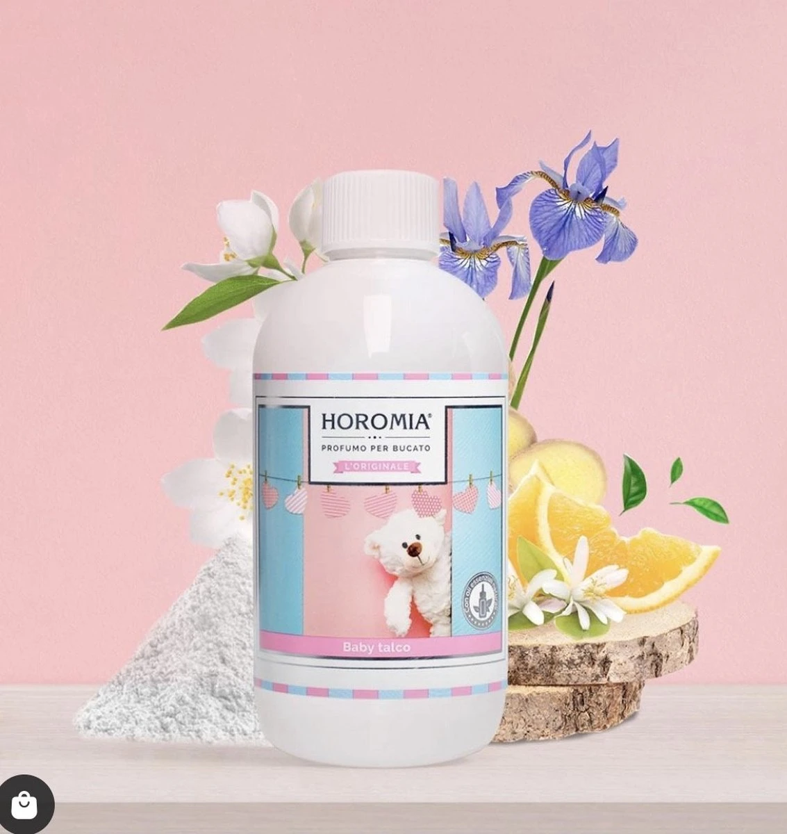 Horomia Wasparfum Baby Talco - 250ml 5 Horomia Wasparfum Baby Talco - 250ml - Afbeelding 3