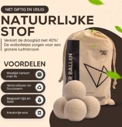 Drogerballen - Droogballen - Wasdrogerballen - Dryerballs - 6 Stuks - XL Formaat - Wol - Set 13 Drogerballen - Droogballen - Wasdrogerballen - Dryerballs - 6 Stuks - XL Formaat - Wol - Set -Dagelijkse Benodigdheden Winkel 1155x1200 2