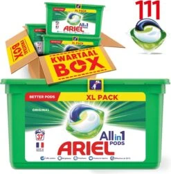 Ariel All In 1 Pods Regular Wasmiddel - Voordeelverpakking 3 X 37 Wasbeurten - Wasmiddel Pods -Dagelijkse Benodigdheden Winkel 1179x1200 1