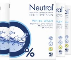 Neutral Waspoeder Wit Parfumvrij - 4x45 Wasbeurten - Voordeelverpakking 11 Neutral Waspoeder Wit Parfumvrij - 4x45 Wasbeurten - Voordeelverpakking -Dagelijkse Benodigdheden Winkel 1200x1005 1