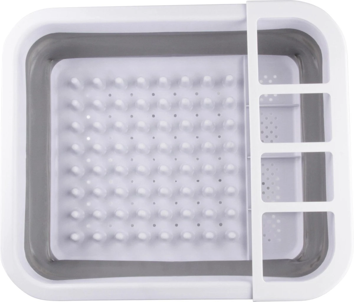 Merkloos Afdruiprek Voor Afwas - Afwasrek - Opvouwbaar - Inklapbaar - Compact - Vaatwasrek Met Bestekrekje 9 Merkloos Afdruiprek Voor Afwas - Afwasrek - Opvouwbaar - Inklapbaar - Compact - Vaatwasrek Met Bestekrekje - Afbeelding 7