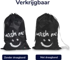 Wonair - Grote Waszak - Laundry Bag - Wash Me - 60x90cm - Zwart - Met Trekkoord 15 Wonair - Grote Waszak - Laundry Bag - Wash Me - 60x90cm - Zwart - Met Trekkoord -Dagelijkse Benodigdheden Winkel 1200x1031 7