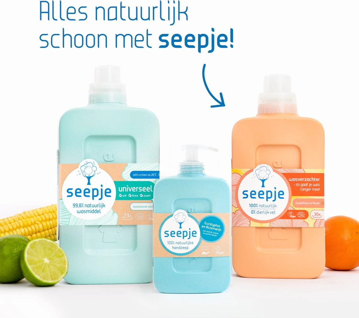 Seepje Wasmiddel - Magische Magnolia - Wasmiddel Kleur - Kwartaalpakket – 3 X 23 Wasbeurten - 3 X 1L 10 Seepje Wasmiddel - Magische Magnolia - Wasmiddel Kleur - Kwartaalpakket – 3 X 23 Wasbeurten - 3 X 1L - Afbeelding 8