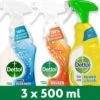 Dettol - 1,5L Allesreiniger Spray Power & Fresh - Badkamer 1x500 Ml Keuken 1x500ml Citrus 1x500ml - Voordeelverpakking 2 Dettol - 1,5L Allesreiniger Spray Power & Fresh - Badkamer 1x500 Ml Keuken 1x500ml Citrus 1x500ml - Voordeelverpakking -Dagelijkse Benodigdheden Winkel 1200x1084 2