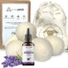 Merkloos Droger Ballen XL 6 Stuks Inclusief Lavendelolie – Zero Waste Dryer Balls - Duurzaam – Wasverzachter – Herbruikbare Drogerballen – Droogt De Was Sneller – Tiny Panda 1 Merkloos Droger Ballen XL 6 Stuks Inclusief Lavendelolie – Zero Waste Dryer Balls - Duurzaam – Wasverzachter – Herbruikbare Drogerballen – Droogt De Was Sneller – Tiny Panda -Dagelijkse Benodigdheden Winkel 1200x1084 7
