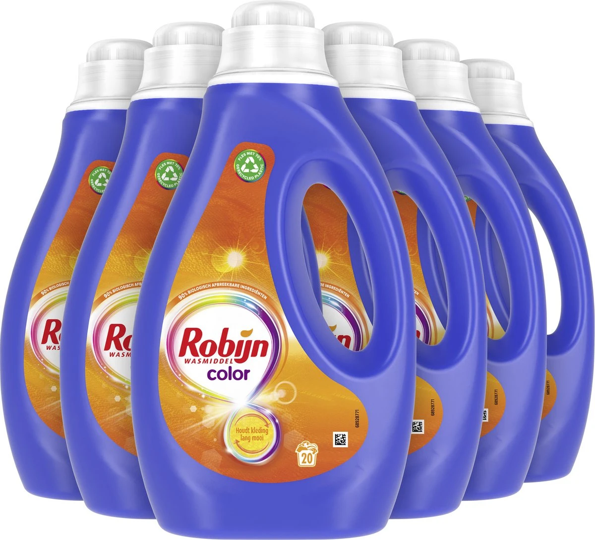 Robijn Color Vloeibaar Wasmiddel - 6 X 20 Wasbeurten - Voordeelverpakking 4 Robijn Color Vloeibaar Wasmiddel - 6 X 20 Wasbeurten - Voordeelverpakking - Afbeelding 2