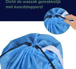 Wonair - Grote Waszak - 60x90cm - Hemelsblauw - Met Trekkoord En Draagband 13 Wonair - Grote Waszak - 60x90cm - Hemelsblauw - Met Trekkoord En Draagband -Dagelijkse Benodigdheden Winkel 1200x1097 6