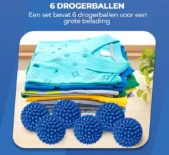 Roegaarden Drogerballen - Wasbollen - 6 Stuks - Siliconen - Sneller Droog - Anti-kreuk 17 Roegaarden Drogerballen - Wasbollen - 6 Stuks - Siliconen - Sneller Droog - Anti-kreuk -Dagelijkse Benodigdheden Winkel 1200x1100 6