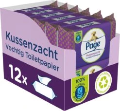 Page Vochtig Toiletpapier - 12 X 38 Stuks - Kussenzacht Vochtig Wc Papier - Voordeelverpakking 18 Page Vochtig Toiletpapier - 12 X 38 Stuks - Kussenzacht Vochtig Wc Papier - Voordeelverpakking -Dagelijkse Benodigdheden Winkel 1200x1106 2