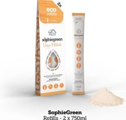 SophieGreen Voorjaarspakket; Allesreiniger + Keukenreiniger - 2x 750ml + Navullingen + Sopje Allesreiniger 100g 12 SophieGreen Voorjaarspakket; Allesreiniger + Keukenreiniger - 2x 750ml + Navullingen + Sopje Allesreiniger 100g -Dagelijkse Benodigdheden Winkel 1200x1142 3