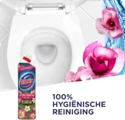 Glorix WC Powergel Toiletreiniger Pink Flower - 6 X 750 Ml - Voordeelverpakking -Dagelijkse Benodigdheden Winkel 1200x1147 6