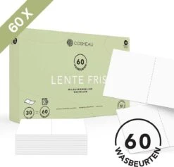 Cosmeau Wasmiddel Wasstrips 60 Wasbeurten Lentefris Wasvellen Wasdoekjes Detergent Sheets Eco Laundry Strips Wasdoekjes Biologisch - Cosmo Cosmea Kosmo