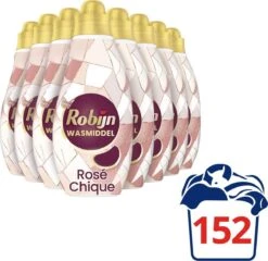 Robijn Klein & Krachtig Rosé Chique Vloeibaar Wasmiddel - 8 X 19 Wasbeurten - Voordeelverpakking 13 Robijn Klein & Krachtig Rosé Chique Vloeibaar Wasmiddel - 8 X 19 Wasbeurten - Voordeelverpakking -Dagelijkse Benodigdheden Winkel 1200x1164 1