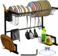 Afdruiprek Droger Zwart Voor Bestek Boven De Gootsteen 65 Cm X 29 Cm X 52 Cm 15 Afdruiprek Droger Zwart Voor Bestek Boven De Gootsteen 65 Cm X 29 Cm X 52 Cm -Dagelijkse Benodigdheden Winkel 1200x1167 1