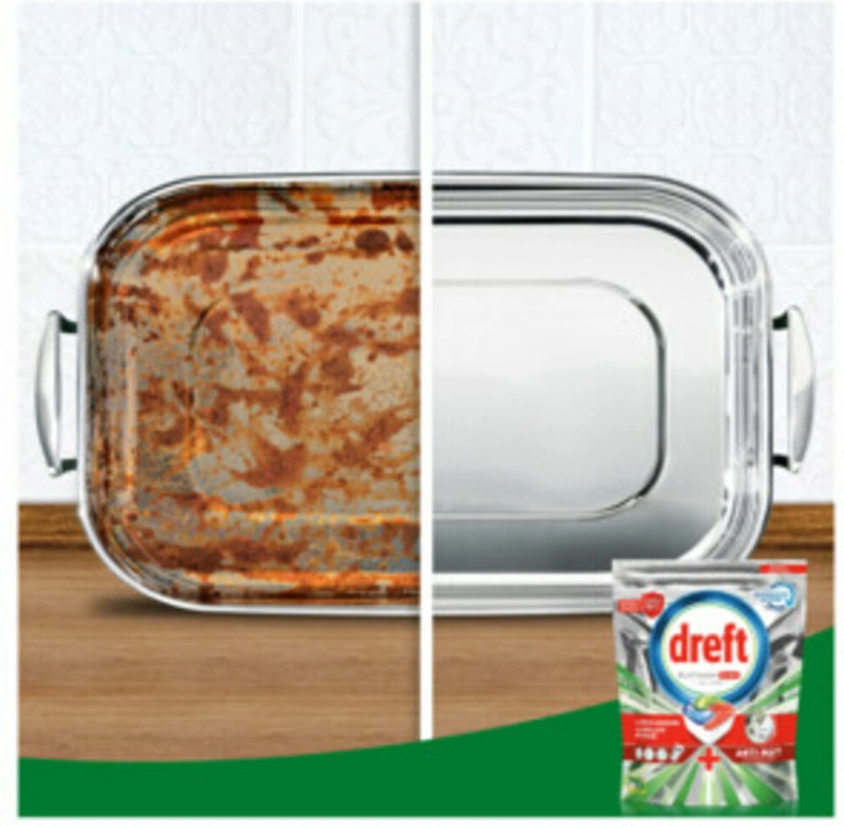 Dreft Platinum Plus All In One - Vaatwastabletten - Citroen - Voordeelverpakking 5 X 16 Stuks 5 Dreft Platinum Plus All In One - Vaatwastabletten - Citroen - Voordeelverpakking 5 X 16 Stuks - Afbeelding 3