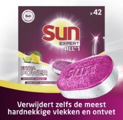 SUN® Sun Expert All-in 1 Extra Power Citroen Vaatwastabletten -Dagelijkse Benodigdheden Winkel 1200x1177 4