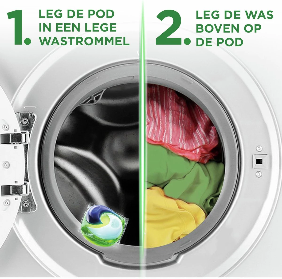 Ariel All In 1 Wasmiddel Pods Kleur Color - 3x43 Wasbeurten - Voordeelverpakking 7 Ariel All In 1 Wasmiddel Pods Kleur Color - 3x43 Wasbeurten - Voordeelverpakking - Afbeelding 5