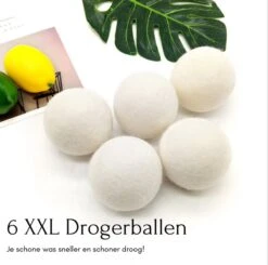 Geniet Van Gemak® | Herbruikbare Wollen Drogerballen | Wasbollen | Schaapswol | Duurzame En Energiebesparende Wasballen | 6 XL Drogerballen 15 Geniet Van Gemak® | Herbruikbare Wollen Drogerballen | Wasbollen | Schaapswol | Duurzame En Energiebesparende Wasballen | 6 XL Drogerballen -Dagelijkse Benodigdheden Winkel 1200x1191 17