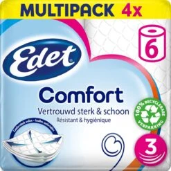 Edet Comfort Toiletpapier - 3-laags - 24 Rollen
