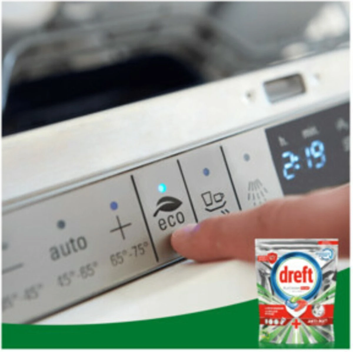 Dreft Platinum Plus All In One - Vaatwastabletten - Voordeelverpakking 5 X 16 Stuks 6 Dreft Platinum Plus All In One - Vaatwastabletten - Voordeelverpakking 5 X 16 Stuks - Afbeelding 4