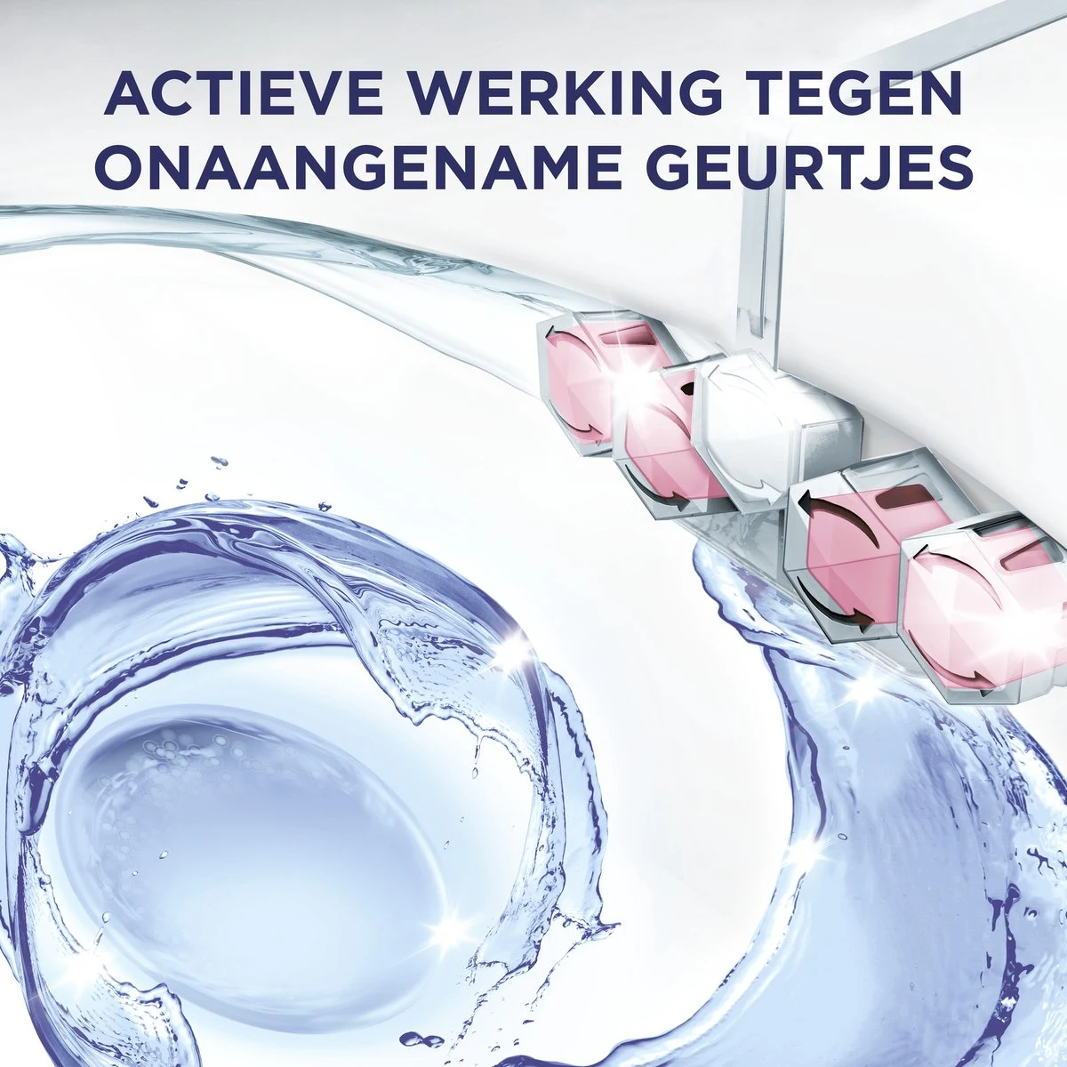 Glorix Aroma Lux Pink Jasmine & Elderflower Toiletblokken - 9 Stuks - Voordeelverpakking 6 Glorix Aroma Lux Pink Jasmine & Elderflower Toiletblokken - 9 Stuks - Voordeelverpakking - Afbeelding 4