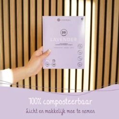 Cosmeau Wasstrips 20 Wasbeurten Lavendel Wasmiddel Wasvellen Wasdoekjes Detergent Sheets Eco Laundry Strips Proefpakket - Plasticvrij Biologisch -Dagelijkse Benodigdheden Winkel 1200x1200 1254