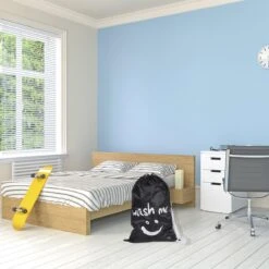 Wonair - Waszak Groot - 60x90cm - Zwart - Met Trekkoord En Draagband 14 Wonair - Waszak Groot - 60x90cm - Zwart - Met Trekkoord En Draagband -Dagelijkse Benodigdheden Winkel 1200x1200 1379