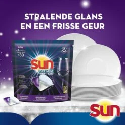 SUN® Sun Optimum All-in 1 Regular Capsules - 30 Vaatwastabletten - Maandbox 13 SUN® Sun Optimum All-in 1 Regular Capsules - 30 Vaatwastabletten - Maandbox -Dagelijkse Benodigdheden Winkel 1200x1200 140