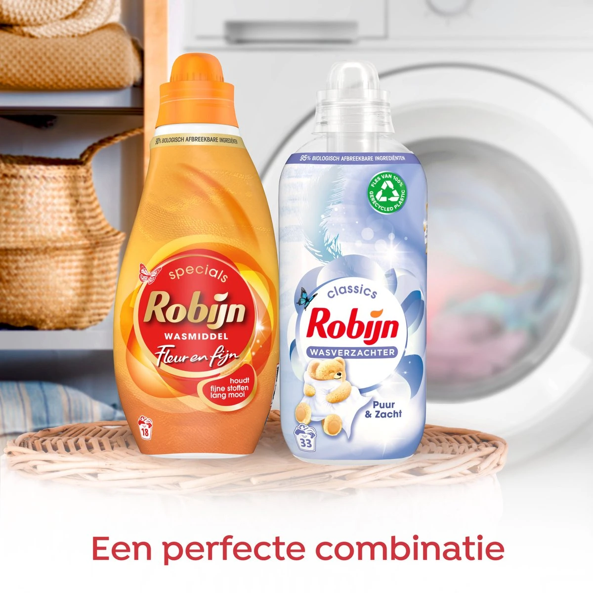 Robijn Specials Fleur & Fijn Vloeibaar Wasmiddel - 6 X 18 Wasbeurten - Voordeelverpakking 8 Robijn Specials Fleur & Fijn Vloeibaar Wasmiddel - 6 X 18 Wasbeurten - Voordeelverpakking - Afbeelding 6