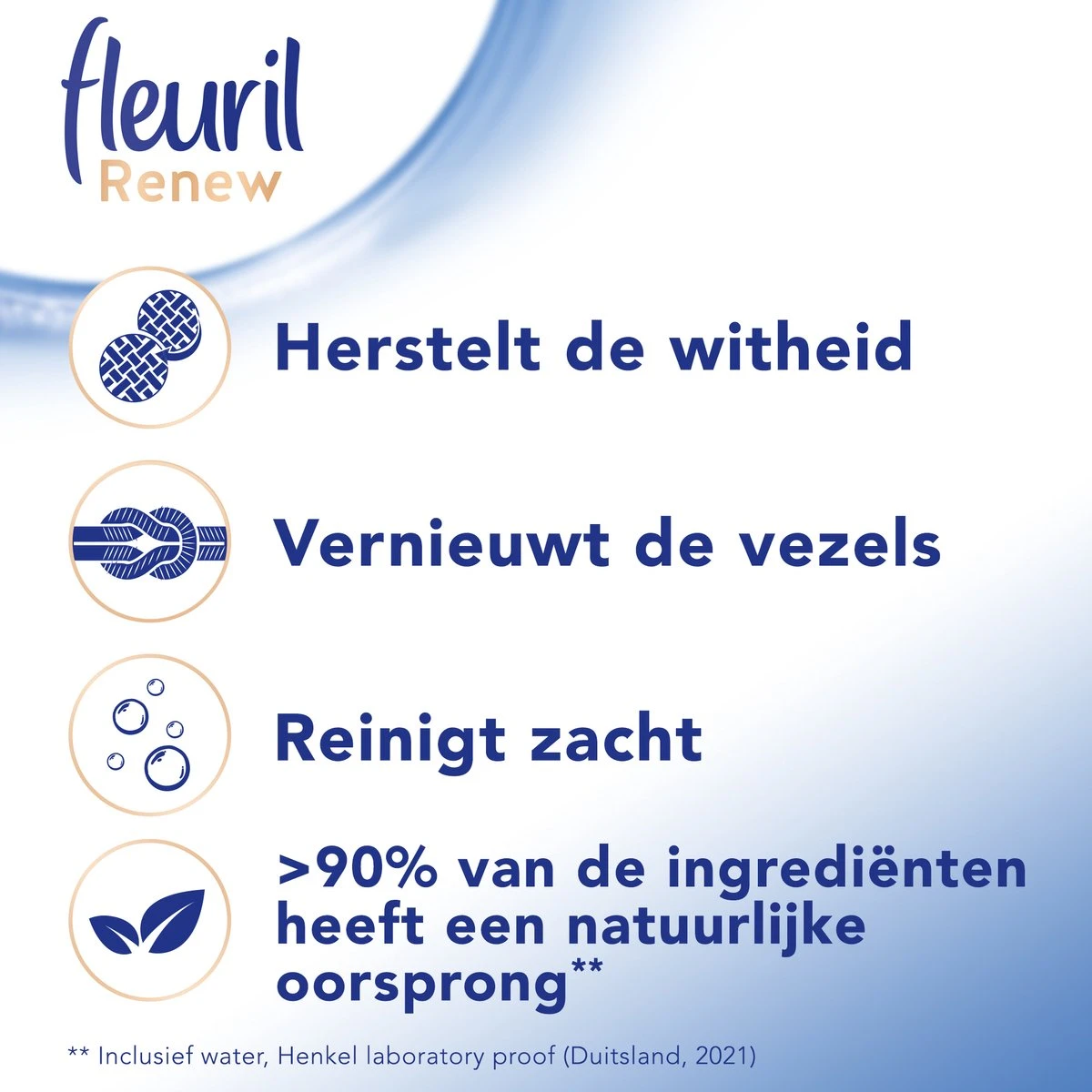 Fleuril Renew Wit - Vloeibaar Wasmiddel - 45 Wasbeurten 9 Fleuril Renew Wit - Vloeibaar Wasmiddel - 45 Wasbeurten - Afbeelding 7