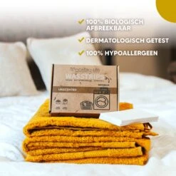 Wasmiddeldoekjes - Ongeparfumeerd Wasstrips 128 Wasbeurten – Wasmiddel Wasdoekjes - Natuurlijke Wasverzachter – Vegan – Zero Waste -Dagelijkse Benodigdheden Winkel 1200x1200 1751