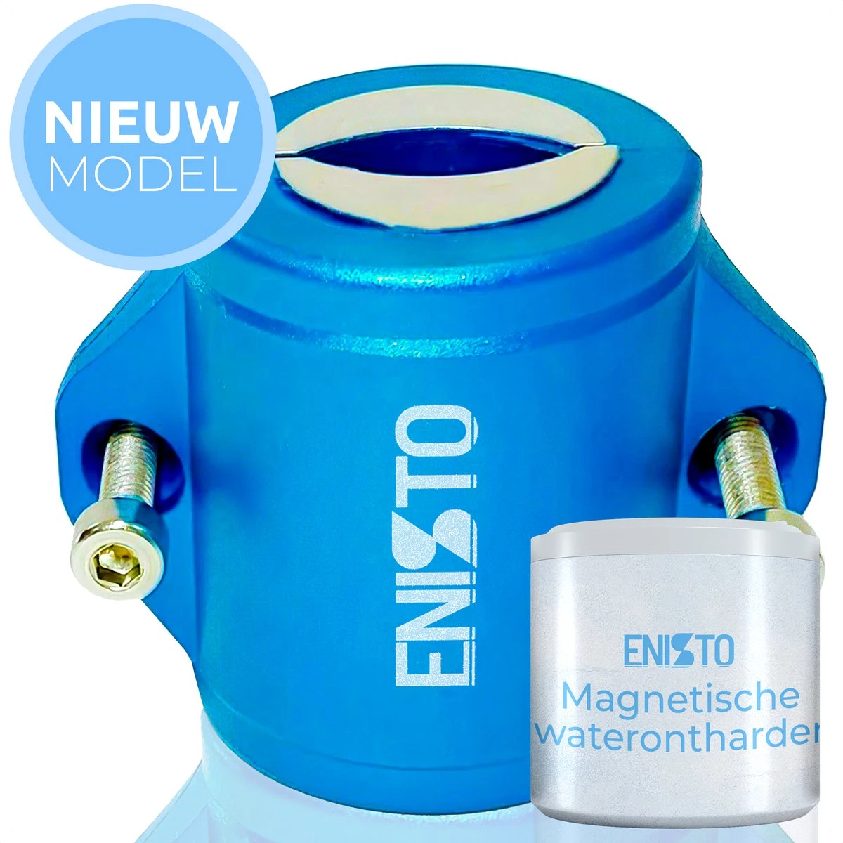 ENISTO® Magnetische Waterontharder Small – Waterontharder Magneet – Douchefilter – Waterontkalker – Waterverzachter – Antikalk – Blauw – RVS 3 ENISTO® Magnetische Waterontharder Small – Waterontharder Magneet – Douchefilter – Waterontkalker – Waterverzachter – Antikalk – Blauw – RVS