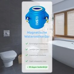 ENISTO® Magnetische Waterontharder Small – Waterontharder Magneet – Douchefilter – Waterontkalker – Waterverzachter – Antikalk – Blauw – RVS 13 ENISTO® Magnetische Waterontharder Small – Waterontharder Magneet – Douchefilter – Waterontkalker – Waterverzachter – Antikalk – Blauw – RVS -Dagelijkse Benodigdheden Winkel 1200x1200 194