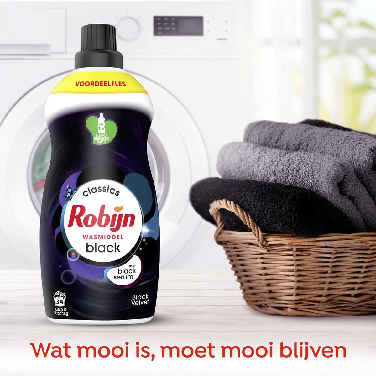 4x Robijn Klein & Krachtig Wasmiddel Black Velvet 1,19 Liter 7 4x Robijn Klein & Krachtig Wasmiddel Black Velvet 1,19 Liter - Afbeelding 5