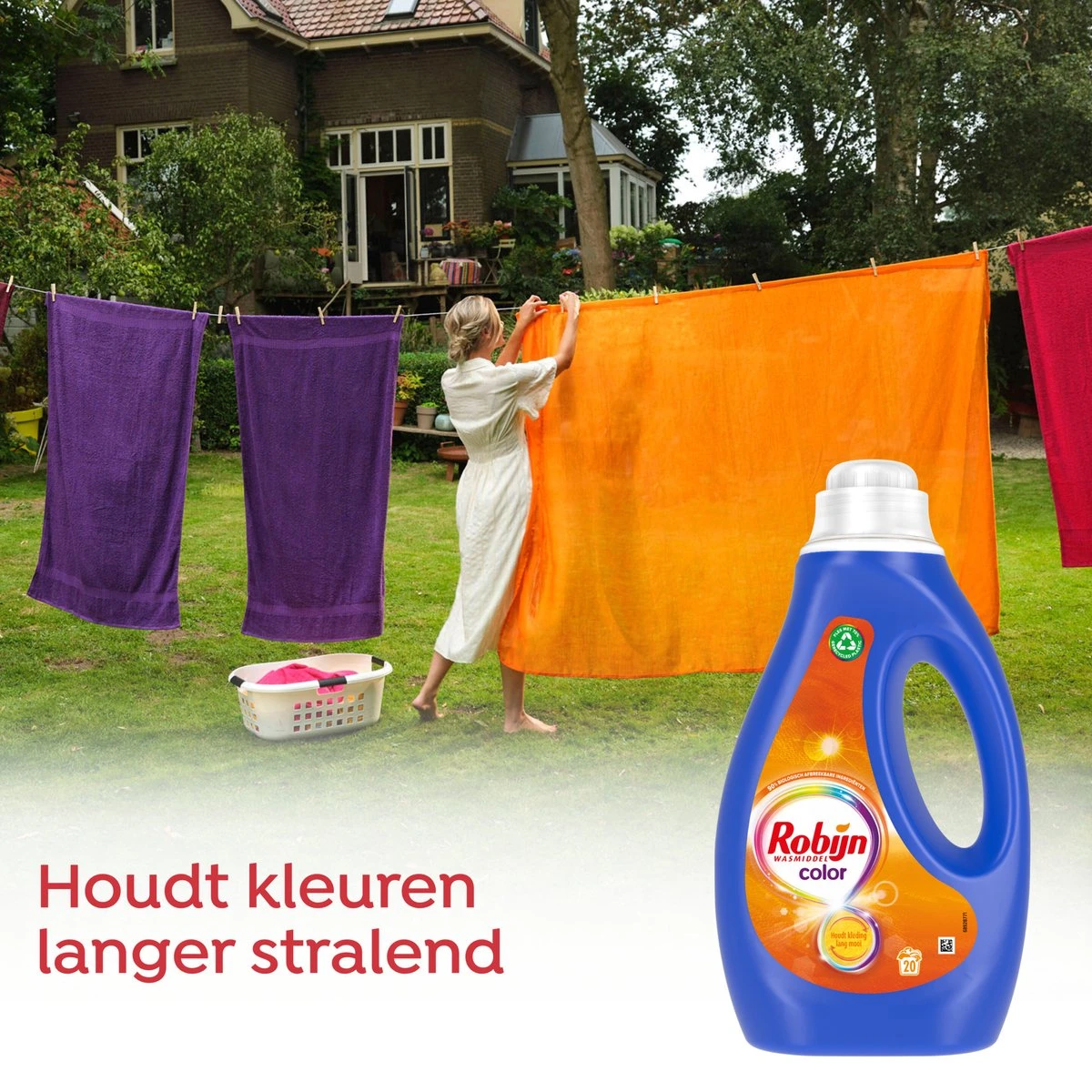 Robijn Color Vloeibaar Wasmiddel - 6 X 20 Wasbeurten - Voordeelverpakking 7 Robijn Color Vloeibaar Wasmiddel - 6 X 20 Wasbeurten - Voordeelverpakking - Afbeelding 5