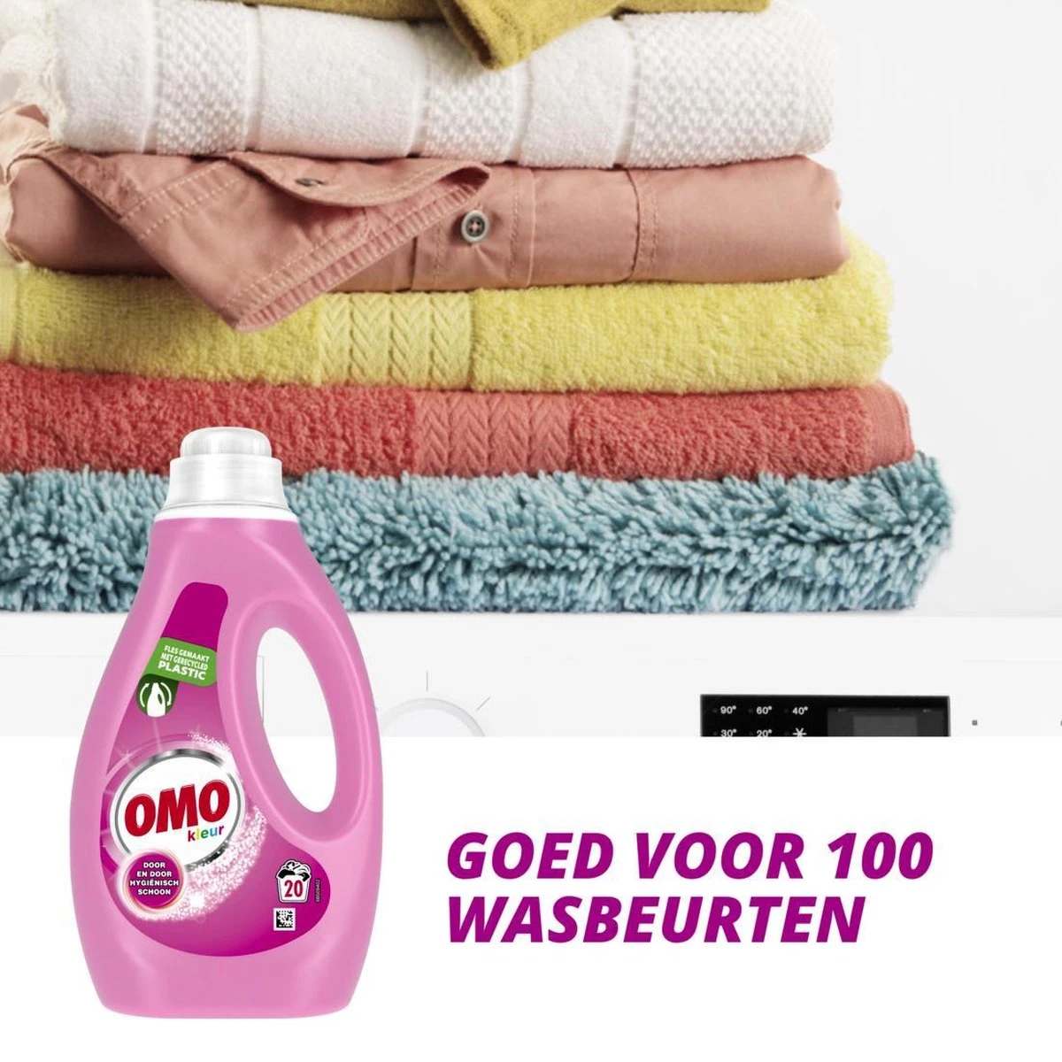 Omo Kleur Vloeibaar Wasmiddel - 6 X 20 Wasbeurten - Voordeelverpakking 6 Omo Kleur Vloeibaar Wasmiddel - 6 X 20 Wasbeurten - Voordeelverpakking - Afbeelding 4