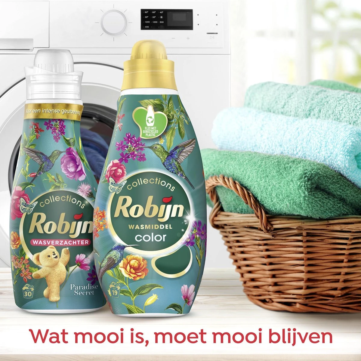 Robijn Paradise Secret Wasmiddel En Wasverzachter - 57 Wasbeurten - Voordeelverpakking 6 Robijn Paradise Secret Wasmiddel En Wasverzachter - 57 Wasbeurten - Voordeelverpakking - Afbeelding 4