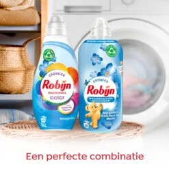 Robijn Klein & Krachtig Classics Color Morgenfris Vloeibaar Wasmiddel - 8 X 19 Wasbeurten - Voordeelverpakking -Dagelijkse Benodigdheden Winkel 1200x1200 2292