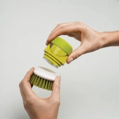 Joseph Joseph Afwasborstel Palm Scrub - Incl Houder - Grijs -Dagelijkse Benodigdheden Winkel 1200x1200 240