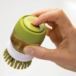 Joseph Joseph Afwasborstel Palm Scrub - Incl Houder - Grijs -Dagelijkse Benodigdheden Winkel 1200x1200 244