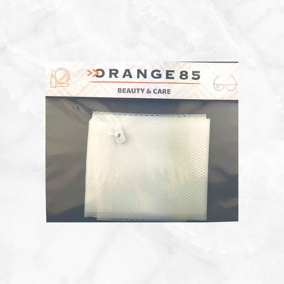 Orange85 Waszakken - 2 Stuks - Ritssluiting - Wit - 50x40 Cm - Polyester 5 Orange85 Waszakken - 2 Stuks - Ritssluiting - Wit - 50x40 Cm - Polyester - Afbeelding 3